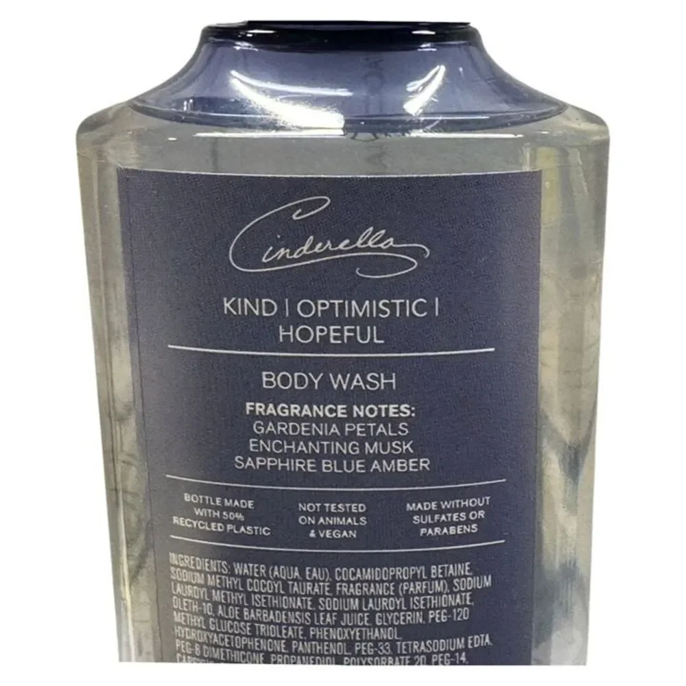 Bath Body Works Disney Cinderella Body Wash 10oz Pro Vitamin B5 Aloe 2 Pack